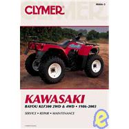 Kawasaki Bayou Klf300 2Wd & 4Wd, 1986-2003