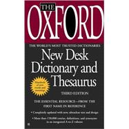 The Oxford American Desk Dictionary and Thesaurus