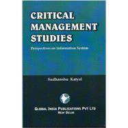 Crirtical Management Studies
