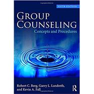 Group Counseling: Concepts and Procedures