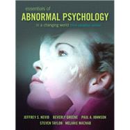 Essentials of Abnormal Psychology, Third Canadian Edition with MySearchLab (3rd Edition)