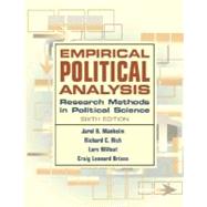 Empirical Political Analysis : Research Methods in Political Science