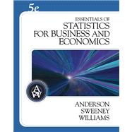 Essentials of Statistics for Business and Economics (with CD-ROM)