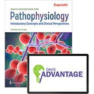Davis Advantage for Pathophysiology: Introductory Concepts and Clinical Perspectives, Instant Access (Duration: 3 Years) with eBook