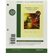 Probability & Statistics for Engineers & Scientists, MyLab Statistics Update, Books a la Carte Edition
