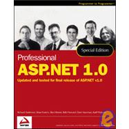 Professional ASP.NET 1.0, Special Edition