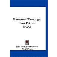 Burrowes' Thorough-bass Primer