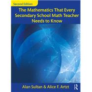 The Mathematics That Every Secondary School Math Teacher Needs to Know