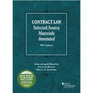 Contract Law, Selected Source Materials Annotated, 2021 Edition(Selected Statutes)