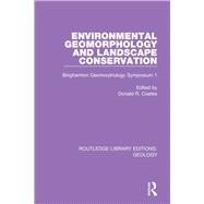 Environmental Geomorphology and Landscape Conservation