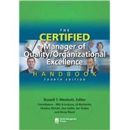 The Certified Manager of Quality / Organizational Excellence Handbook