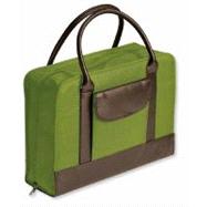 Bible Study Organizer Chartreuse with Leather-Look™ Accents