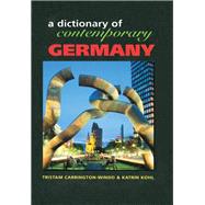 Dictionary of Contemporary Germany
