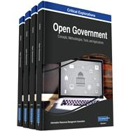 Open Government: Concepts, Methodologies, Tools, and Applications