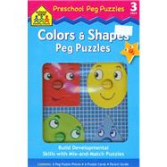 Colors & Shapes: Peg Puzzles