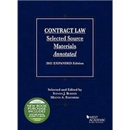 Contract Law, Selected Source Materials Annotated, 2021 Expanded Edition(Selected Statutes)
