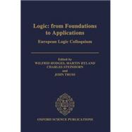 Logic: From Foundations to Applications European Logic Colloquium