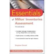 Essentials of Millon Inventories Assessment,9780470168622