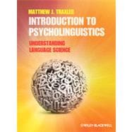 Intro To Psycholinguistics