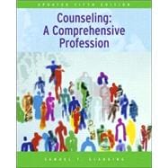 Counseling: A Comprehensive Profession, Updated Edition