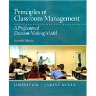 Principles of Classroom Management A Professional Decision-Making Model