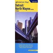 Detroit/North Wayne County, Michigan Street Map