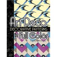 Art Deco Decorative Patterns In Full Color