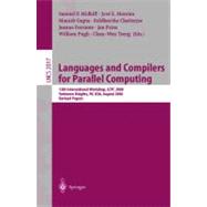 Languages and Compilers for Parallel Computing