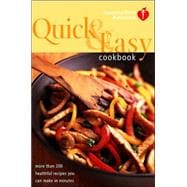 American Heart Association Quick and Easy Cookbook : More Than 200 Healthful Recipes You Can Make in Minutes