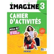 Imagine 3 - Niv. A2 - Cahier with cahier numerique and didierfle.app