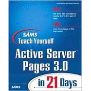 Sams Teach Yourself Active Server Pages 3.0 in 21 Days
