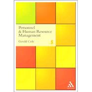 Personnel and Human Resource Management