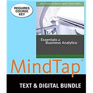 Bundle: Essentials of Business Analytics, Loose-leaf Version, 2nd + MindTap Business Statistics, 1 term (6 months) Printed Access Card