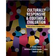 Culturally Responsive and Equitable Evaluation