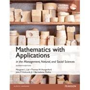 Mathematics with Applications in the Management, Natural and Social Sciences, Global Edition
