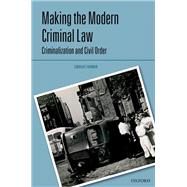 Making the Modern Criminal Law Civil Order and Criminalization