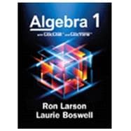 Algebra 1 with CalcChat & CalcView, Student Edition, 1st Edition