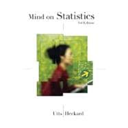 Mind on Statistics (with CD-ROMs, CengageNOW, iLrn™ Homework Student Version, InfoTrac 2-Semester, Personal Tutor, Internet Companion for Statistics 2-Semester Printed Access Card)