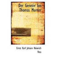 Der Genetiv Bei Thomas Murner