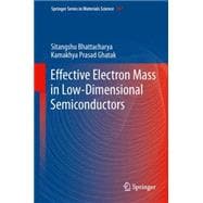 Effective Electron Mass in Low-dimensional Semiconductors