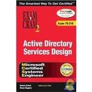 MCSE Windows 2000 Active Directory Services Design Exam Cram 2 (Exam Cram 70-219)