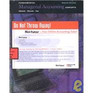 Fundamental Managerial Accounting Concepts With Nettutor