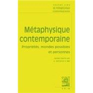 Textes Cles De Metaphysique Contemporaine