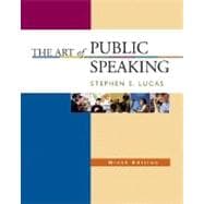 The Art of Public Speaking with Learning Tools Suite (Student CD-ROMs 5.0, Audio Abridgement CD set, PowerWeb, & Topic Finder)