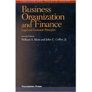 Business Organization and Finance: Legal and Economic Principles