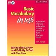 Basic Vocabulary in Use with Answers Student's Book with Ans w/ Audio CD