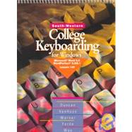 Southwestern College Key-Boarding for Windows Introductory Course with Microsoft Word 6.0 & WordPerfect 6.0