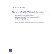 No More Rights Without Remedies An Impact Evaluation of the National Crime Victim Law Institute's Victims' Rights Clinics