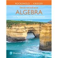 Intermediate Algebra with Applications & Visualization Plus MyLab Math -- 24 Month Title-Specific Access Card Package