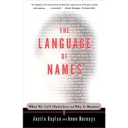 The Language of Names What We Call Ourselves and Why It Matters